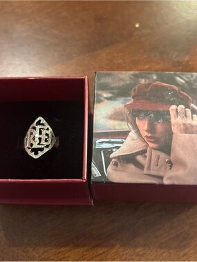 Taylor Swift Red (Taylor’s Version) silver ring